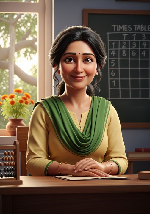 Portrait of the numeracy tutor